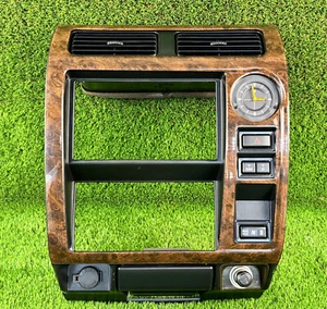 Toyota Land Cruiser 1996-2002 Dash Radio Trim Bezel air vent with clock Oem jdm - Picture 1 of 22