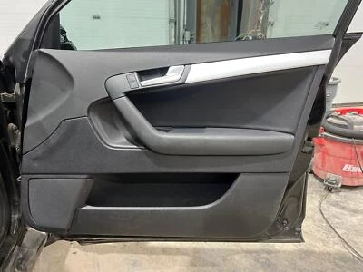 2009 - 2013 Audi A3 Passenger RH Right Black Front Door Trim Panel - Image 1 of 4