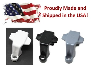 Plastic Pontoon Boat Square Rail Fender Adjuster Hanger Clip - Pick a Pack - Picture 1 of 14