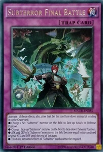 MACR-EN085 SUBTERROR FINAL BATTLE RARE 1ST EDITION YuGiOh CARD - Picture 1 of 1