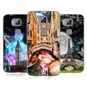 HEAD CASE DESIGNS SURREAL LANDSCAPES GEL CASE & WALLPAPER FOR HUAWEI PHONES 2 - Picture 1 of 11