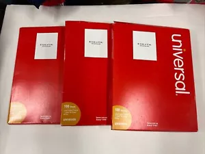 Stampante laser universale® etichette permanenti bianco, scatole aperte 100 fogli (UNV80104) - Foto 1 di 14