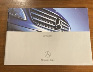 Mercedes Benz Vito In Brief operating instructions FREE POST - Picture 1 of 5