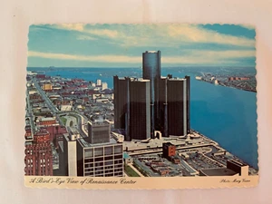 Cartolina d'epoca Rinascimento Centro Detroit MI foto Mary Gunn non spedita - Foto 1 di 2