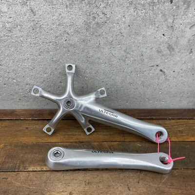 Shimano Ultegra FC-6500 DOUBLE Crank Set 175 mm Octalink FC-6500 Vintage 130 A5 - Image 1 of 4