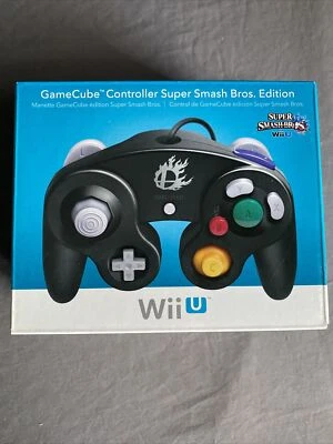 Nintendo GameCube Controller Wii U Super Smash Bros. Edition Black - Image 1 of 4