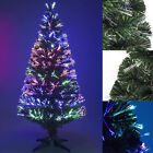 6ft Fibre Optic Lights LED Christmas Xmas Tree Colour Changing Multi Colour -New