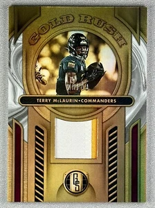 Panini Gold Standard Terry McLaurin Gold Rush White Gold Gold 2024/49 #GR-TMN - Imagen 1 de 2