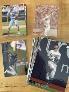 2021 Topps Stadium Club - BASE SEPIA RED BLACK FOIL - Complete Your Set You Pick