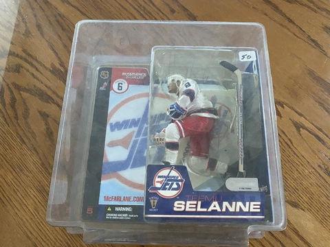 NHL Teemu Selanne McFarlane Series 6 Winnipeg Jets Variant Chase Cover