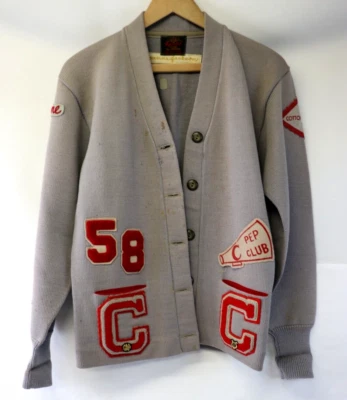 Chaqueta Letterman 1958 de lana Kandel para dama talla M Cottonwood AZ...ver fotos... Foto 1 de 4