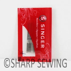 10 SINGER 2020 HOME SEWING MACHINE NEEDLES SIZE #16/100 15X1 HAX1 130/705H - Picture 1 of 1