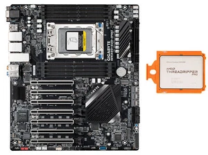 AMD threadripper pro 5975wx+Gigabyte WRX80-SU8-IPMI (rev. 1.0) combo pack - Picture 1 of 1