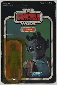 Star Wars ESB Greedo 41 back 1980 Kenner action figure - Picture 1 of 20