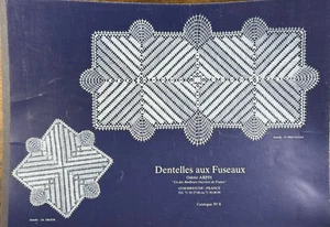 DENTELLE AUX FUSEAUX - 8 MODELES DE DENTELLES traditionnelles - O. Arpin - N°8 - Picture 1 of 3