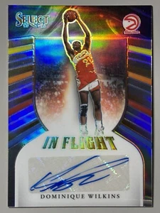 Dominique Wilkins 2020-21 Panini Select In Flight Silver Prizm Auto /149 - Photo 1 sur 3