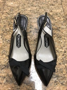 Tom Ford Patent Leather Bow Shoes (Size 35) - Picture 1 of 6