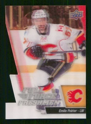 EMILE POIRIER RC 2015-16 UPPER DECK FULL FORCE DIE CUTS 15-16 NO 106        9431 - Image 1 of 2