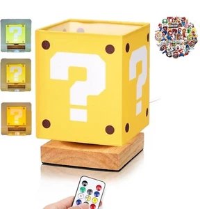 Super Mario Night Light Lamp – Fun Kids' Room Decor & Gift Idea - Picture 1 of 6