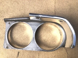 1970 CHALLENGER FENDER HEADLAMP BEZEL FACTORY DRIVER LEFT 2949647 - Picture 1 of 23