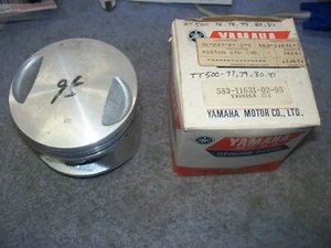 Yamaha Dirt Bike 1976-1981 TT500 XT500 Std Bore Piston NEW OEM 583-11631-02-95 - Picture 1 of 3
