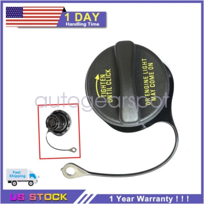 Fuel Gas Tank Cap Fit Ford Ranger 1998-2009 Taurus 97-2005 Explorer 2002-2003 - Image 1 of 4