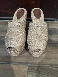 Ash Raffia woven natural color Sz. 7, PERFECT CONDITIONS - Picture 1 of 7