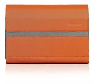 lenovo Yoga Sleeve Case for 8" Tablet in Orange Faux Leather - Picture 1 of 12