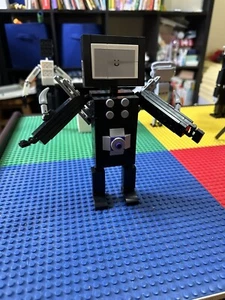 Skibidi Toilet Action Figure Building Block Toys Titan TV Man Bricks - Picture 1 of 13