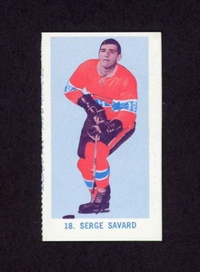 1968-69 IGA MONTREAL CANADIENS #18 SERGE SAVARD  27634 - Picture 1 of 2