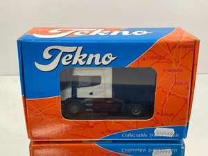 TEKNO HOLLAND SCANIA T580 V8 6x4 TORPEDO TOPLINE -WHITE 1:50- GOOD IN BOX - Picture 1 of 11