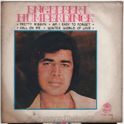 ENGELBERT HUMPERDINCK /ORETTY RIBBON / THAI EP 7" THAILAND 45RPM - Image 1 of 3