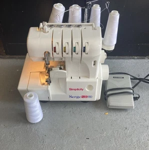 Simplicity Serge Pro Serger SW432 Sewing Machine Differential Feed W/Pedal - Picture 1 of 6