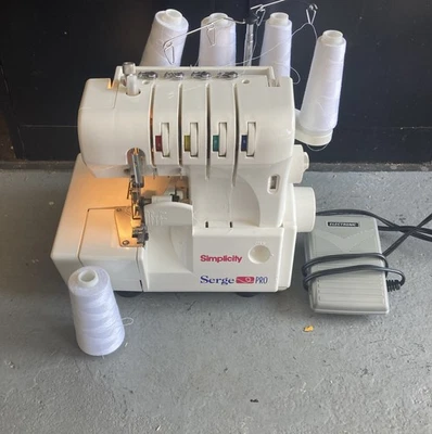 Simplicity Serge Pro Serger SW432 Sewing Machine Differential Feed W/Pedal - Image 1 of 4
