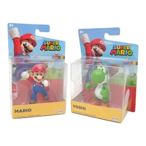 Super Mario Yoshi Mario 2.5" Action Figures Nintendo Jakks Pacific NEW - Picture 1 of 15