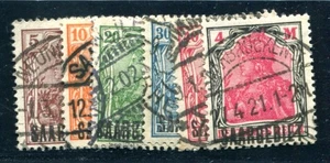 SAAR 1920 44-49 used very BEAUTIFUL SET (F8456 - Picture 1 of 2