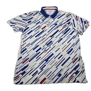 Men's Tommy Hilfiger Short-Sleeve Wicking Performance Pique Polo Shirt XXL - Picture 1 of 6