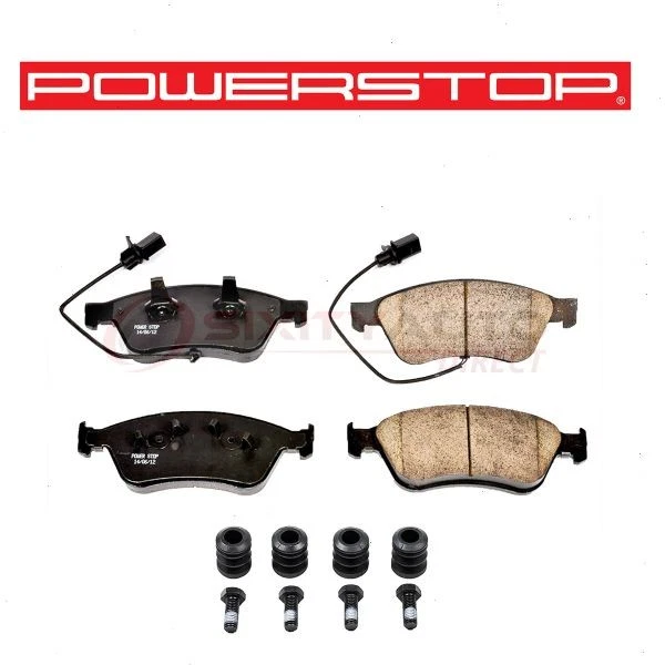 PowerStop Front Disc Brake Pad & Hardware Kit for 2004-2010 Audi A8 Quattro oe Foto 1 de 4