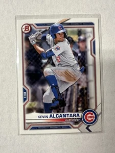 Kevin Alcantara RC 2021 Bowman Draft #BD62 Cubs - Bild 1 von 2