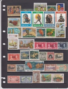 Cook Is. - 64no. stamps 1892-2020 (CV $83) (60% OFF SALE) - Picture 1 of 2