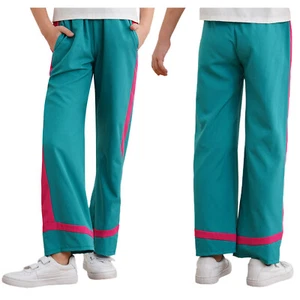 Kids Girls Pants Outdoor Sweatpants Cycling Trousers Sportswear Fashion Bottom - Picture 1 of 61