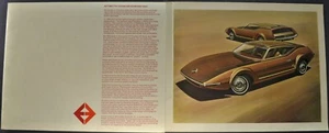 1967 Explorer IV Plexiglass Concept Car Brochure Rohm-Haas Nice Original 67 - Picture 1 of 12