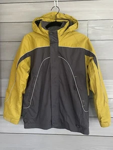 Rei 3 In 1 Jacket Coat Boys M 10-12 Fleece Insert Hooded Rain Snow Ski EUC - Picture 1 of 8