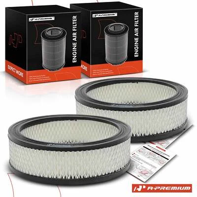 2x Filtro de Ar do Motor para Chevrolet Camaro S10 Blazer Pontiac Phoenix GMC Sonoma - Imagem 1 de 4