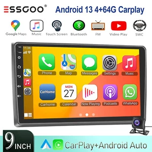 Autoradio Für Audi A4 S4 RS4 8E 8F B6 B7 Seat Exeo Carplay Android 13 4+64G +Kam - Bild 1 von 18