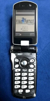 FOMA P900iV Nube Negro Final Fantasy VII Adviento Niños Crisis Núcleo Japón Foto 1 de 4