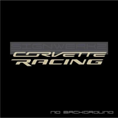 Corvette Racing Decal Sticker chevrolet stingway z06 Jake C7R New Pair - Imagem 1 de 4