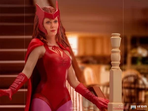1:10 Marvel Wanda Halloween Ver Kunstmaßstab Statue Eisen Studios 909485 - Bild 1 von 9