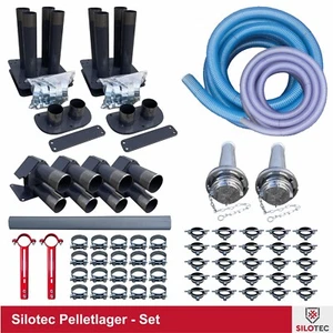Silotec | Pelletlager - Set | Selbstbau | Variante manuell - Bild 1 von 9