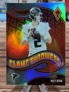 2021 Phoenix Football Matt Ryan Flame Throwers Silver Prizm #FT-20 Falcons - Bild 1 von 2